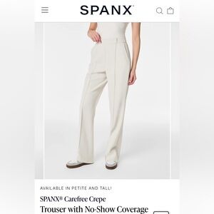 NWT  Spanx carefree crepe no show suit